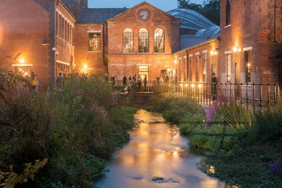 Catering at Bombay Sapphire Distillery at Laverstoke Mill